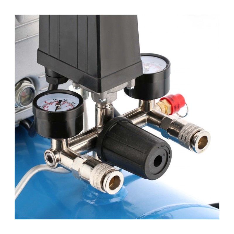 Kompresor dwutłokowy HL 425-50 + zestaw akcesoriów pneumatycznych