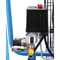 Kompresor dwutłokowy HL 340-90 10 bar 3 KM/2.2 kW 272 l/min 90 l