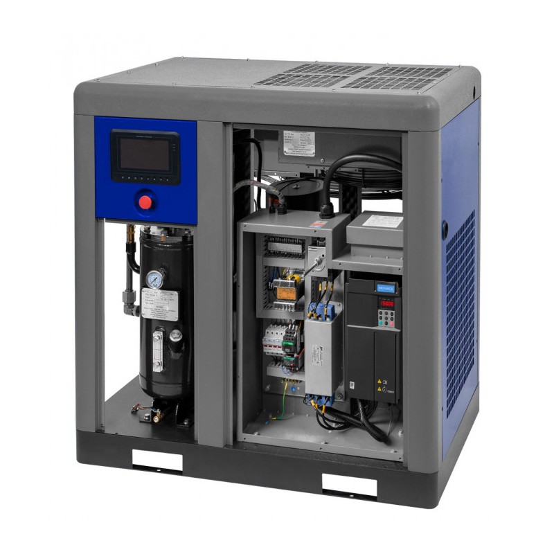Kompresor śrubowy APS 15 IVR X 10 bar 15 KM/11 kW 380-1500 l/min