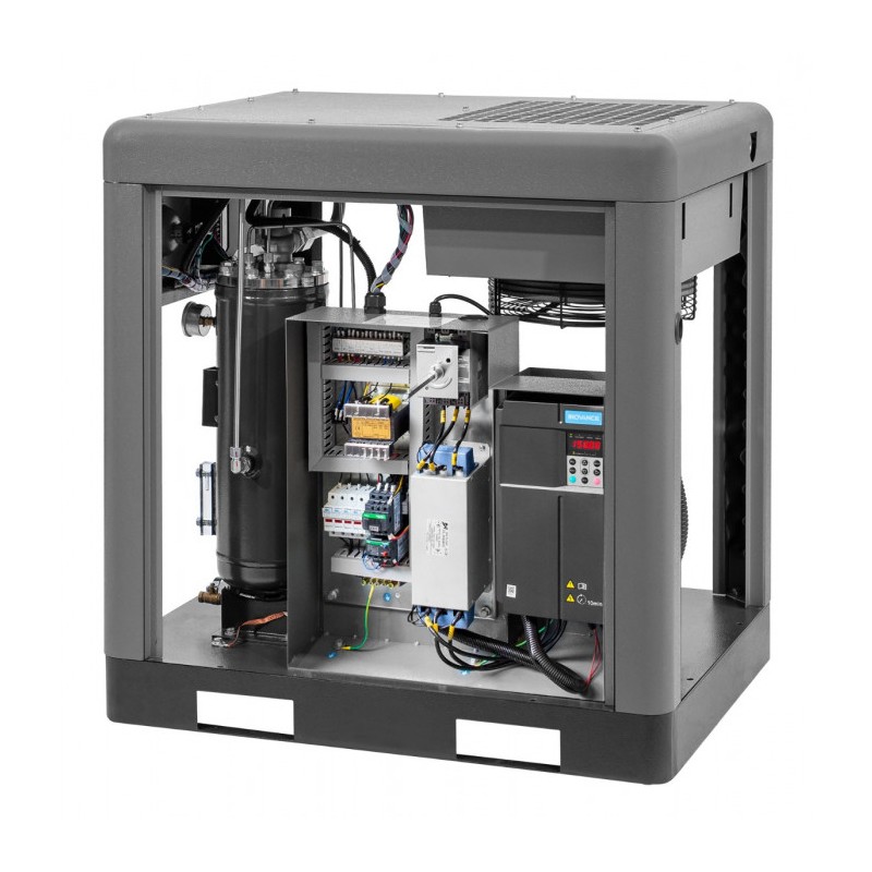 Kompresor śrubowy APS 10 IVR X 10 bar 10 KM/7.5 kW 270-1020 l/min
