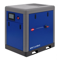 Kompresor śrubowy APS 7.5 IVR X 10 bar 7.5 KM/5.5 kW 170-760 l/min
