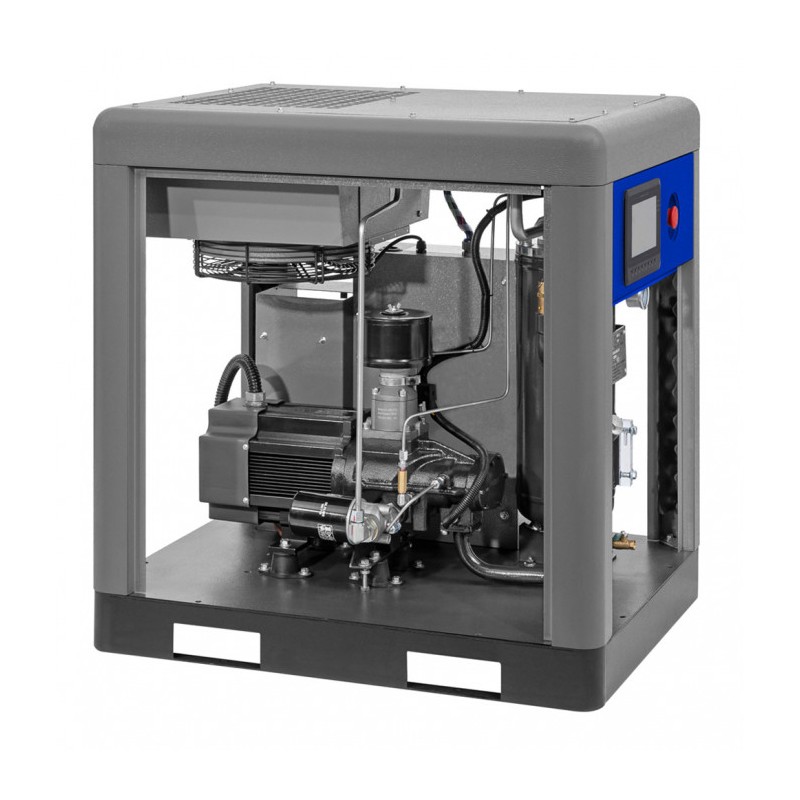 Kompresor śrubowy APS 7.5 IVR X 10 bar 7.5 KM/5.5 kW 170-760 l/min