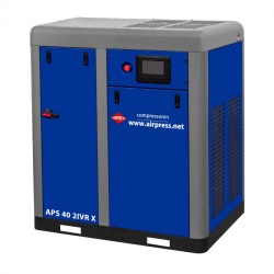 Kompresor śrubowy APS 40 2IVR X 10 bar 40 KM/30 kW 2120-5750 l/min
