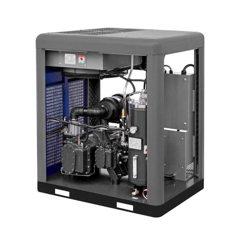 Kompresor śrubowy APS 40 2IVR X 10 bar 40 KM/30 kW 2120-5750 l/min