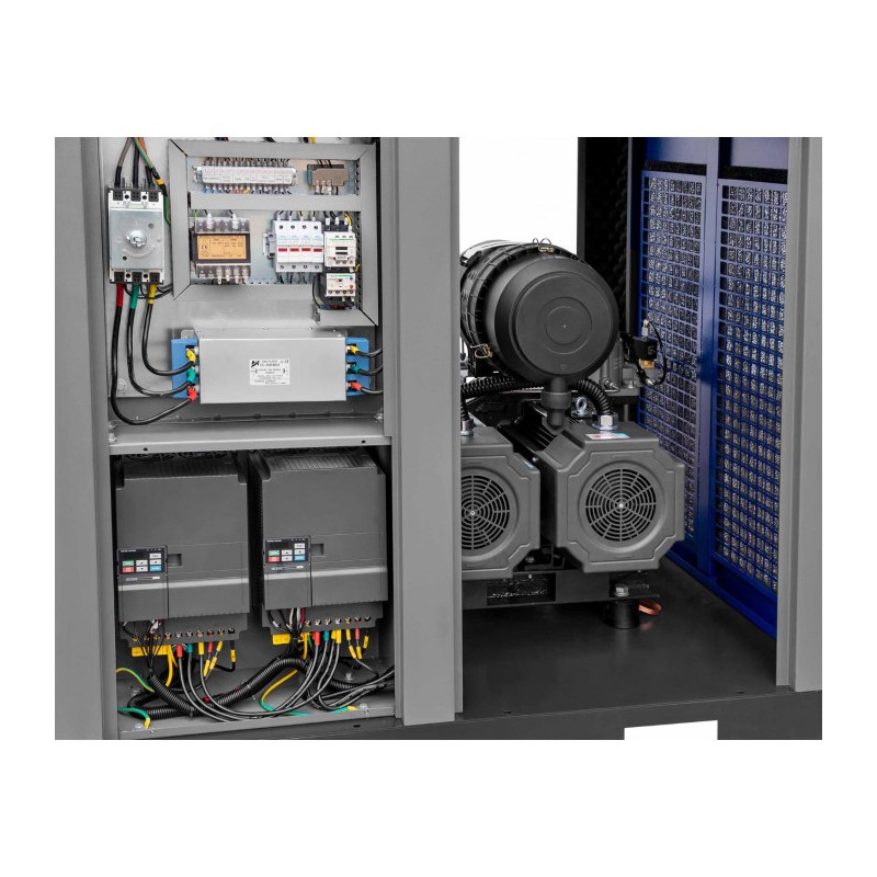 Kompresor śrubowy APS 40 2IVR X 10 bar 40 KM/30 kW 2120-5750 l/min