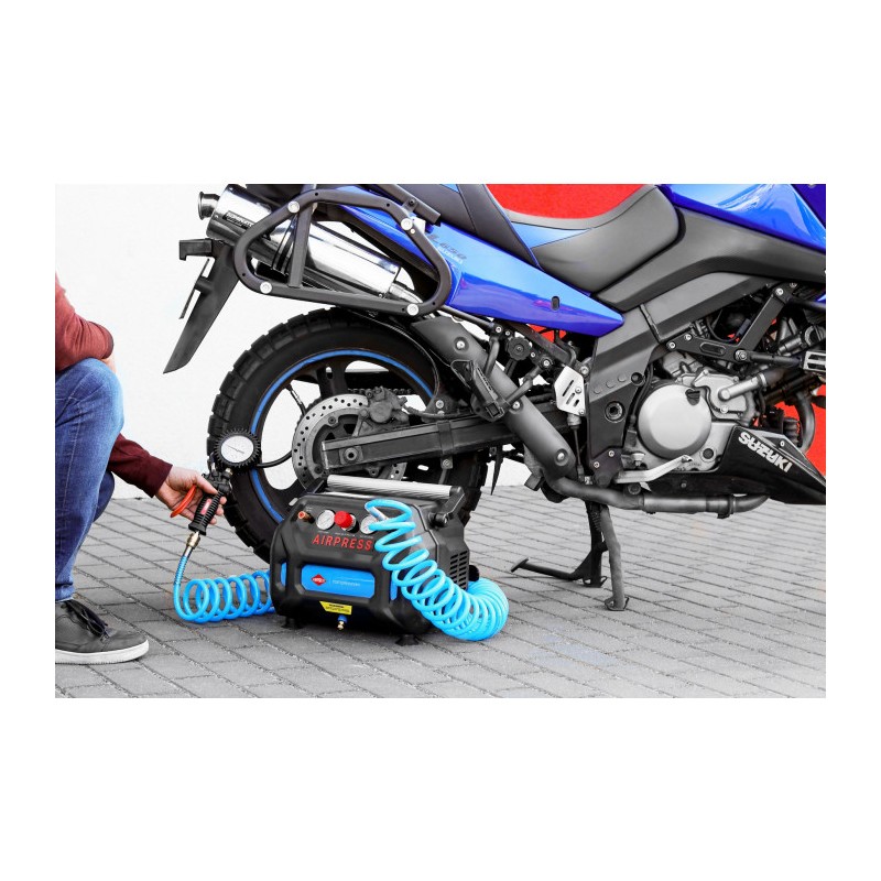 Mały kompresor bezolejowy H 215-6 8 bar 1.5 KM/1.1 kW 92 l/min 6 l BoomBox