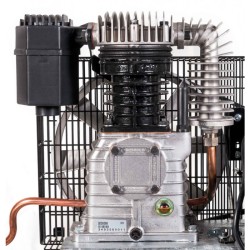 Kompresor dwutłokowy G 600-200 Pro 10 bar 4 KM/3 kW 400V 415 l/min 200 l galwanizowany