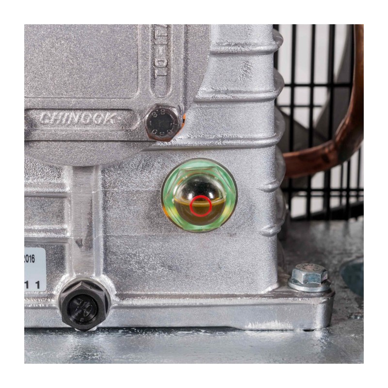 Kompresor dwutłokowy G 600-200 Pro 10 bar 4 KM/3 kW 400V 415 l/min 200 l galwanizowany