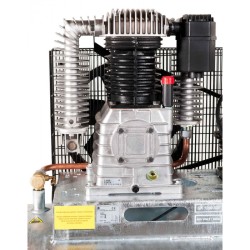 Kompresor dwutłokowy G 1000-500 Pro 11 bar 7.5 KM/5.5 kW 400V 665 l/min 500 l galwanizowany