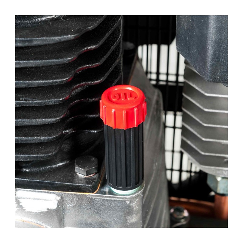 Kompresor dwutłokowy G 1000-500 Pro 11 bar 7.5 KM/5.5 kW 400V 665 l/min 500 l galwanizowany