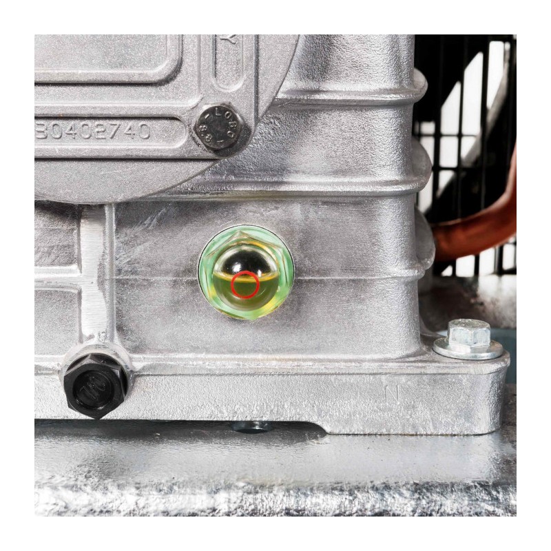 Kompresor dwutłokowy G 1000-500 Pro 11 bar 7.5 KM/5.5 kW 400V 665 l/min 500 l galwanizowany