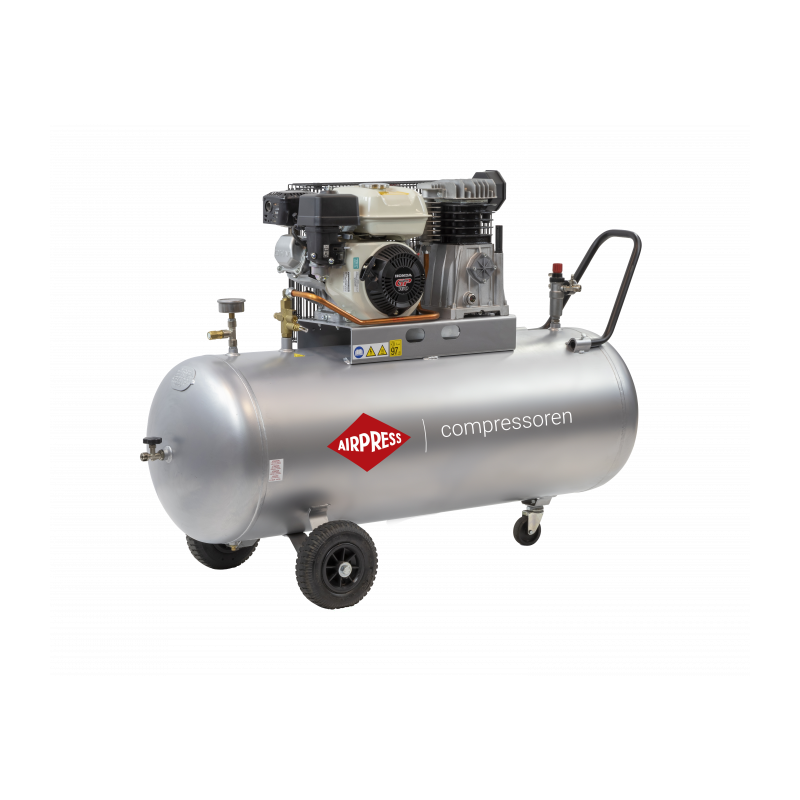 Kompresor spalinowy dwutłokowy BM 200-410 (Honda GP160) 10 bar 4.8 KM/ 3.6 kW 247 l/min 200 l