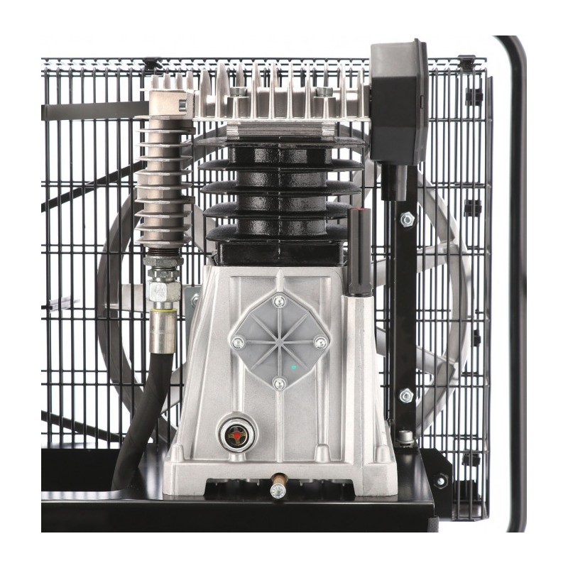 Kompresor spalinowy dwutłokowy BM 11+11/410 (Honda GX160) 10 bar 4.8 KM / 3.6 kW 247 l/min 2 x 11 l