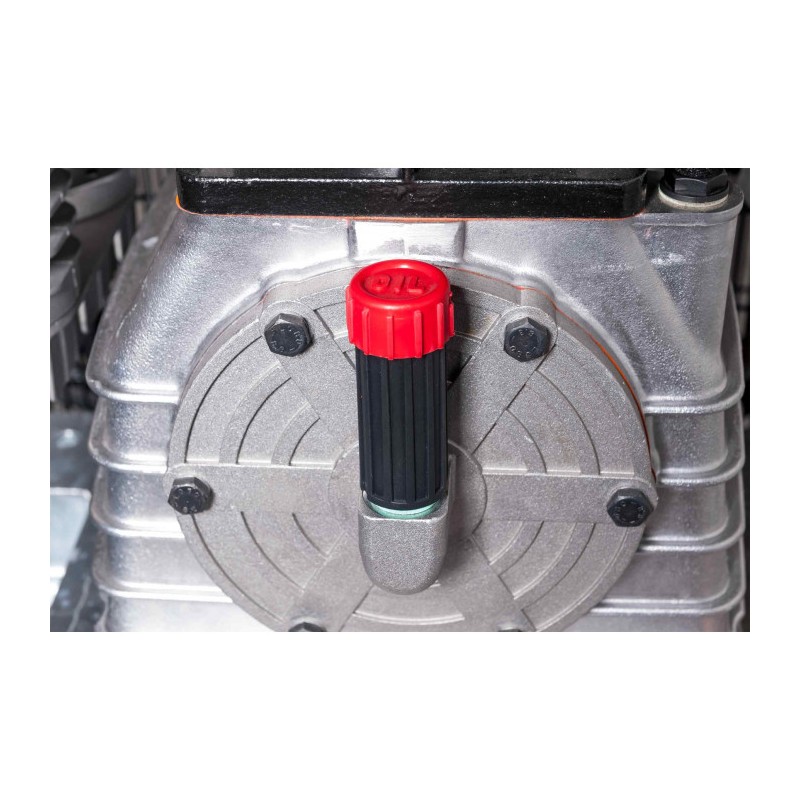 Kompresor dwutłokowy G 1500-500 Pro 11 bar 10 KM/7.5 kW 400V 747 l/min 500 l galwanizowany