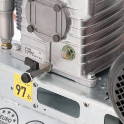 Kompresor dwutłokowy G 625-90 Pro 10 bar 4 KM/3 kW 400V 415 l/min 90 l galwanizowany