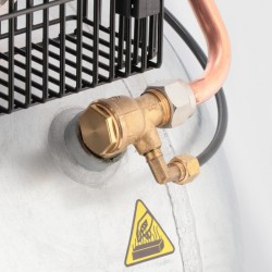 Kompresor dwutłokowy G 625-90 Pro 10 bar 4 KM/3 kW 400V 415 l/min 90 l galwanizowany