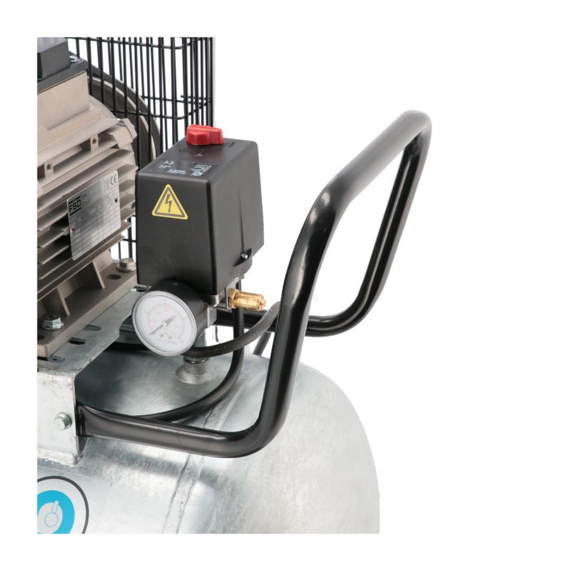 Kompresor dwutłokowy G 625-90 Pro 10 bar 4 KM/3 kW 400V 415 l/min 90 l galwanizowany