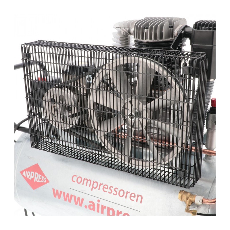 Kompresor dwutłokowy G 625-90 Pro 10 bar 4 KM/3 kW 400V 415 l/min 90 l galwanizowany