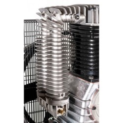 Kompresor dwutłokowy G 1500-500 SD Pro 14 bar 10 KM/7.5 kW 400V 596 l/min 500 l galwanizowany - połączenie gwiazda-trójkąt