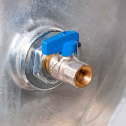 Kompresor dwutłokowy G 1500-500 SD Pro 14 bar 10 KM/7.5 kW 400V 596 l/min 500 l galwanizowany - połączenie gwiazda-trójkąt