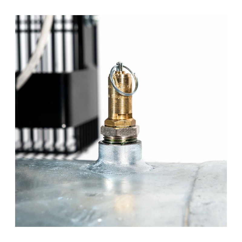 Kompresor G 2000-500 SD Pro 11 bar 15 KM/11 kW 400V 1272 l/min 500 l galwanizowany - połączenie gwiazda-trójkąt