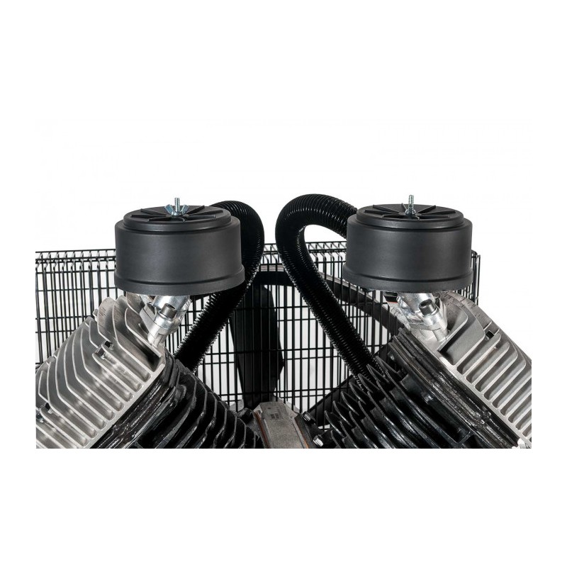 Kompresor G 2000-500 SD Pro 11 bar 15 KM/11 kW 400V 1272 l/min 500 l galwanizowany - połączenie gwiazda-trójkąt