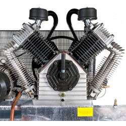 Kompresor G 2500-500 SD Pro 11 bar 20 KM/15 kW 400V 1420 l/min 500 l galwanizowany - połączenie gwiazda-trójkąt