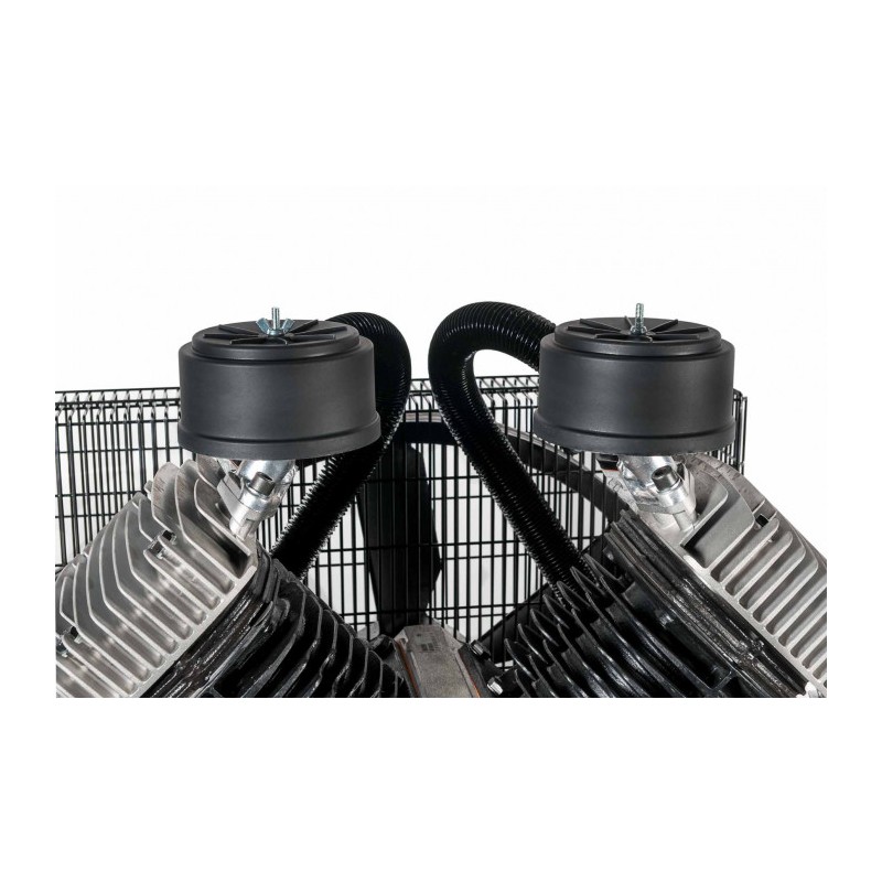 Kompresor G 2500-500 SD Pro 11 bar 20 KM/15 kW 400V 1420 l/min 500 l galwanizowany - połączenie gwiazda-trójkąt