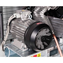 Kompresor G 2500-500 SD Pro 11 bar 20 KM/15 kW 400V 1420 l/min 500 l galwanizowany - połączenie gwiazda-trójkąt