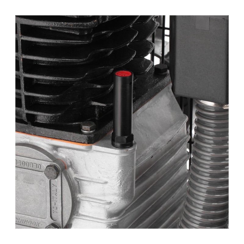 Kompresor dwutłokowy G 700-90 Pro 11 bar 5.5 KM/4 kW 400V 476 l/min 90 l galwanizowany