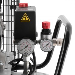 Kompresor dwutłokowy G 700-90 Pro 11 bar 5.5 KM/4 kW 400V 476 l/min 90 l galwanizowany