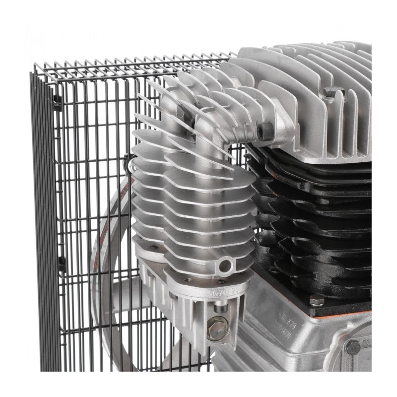 Kompresor dwutłokowy G 700-90 Pro 11 bar 5.5 KM/4 kW 400V 476 l/min 90 l galwanizowany