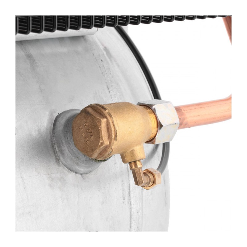 Kompresor dwutłokowy G 700-90 Pro 11 bar 5.5 KM/4 kW 400V 476 l/min 90 l galwanizowany