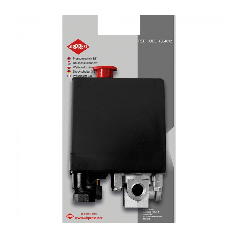 Wyłącznik ciśnieniowy 400V 1/4" 10 bar