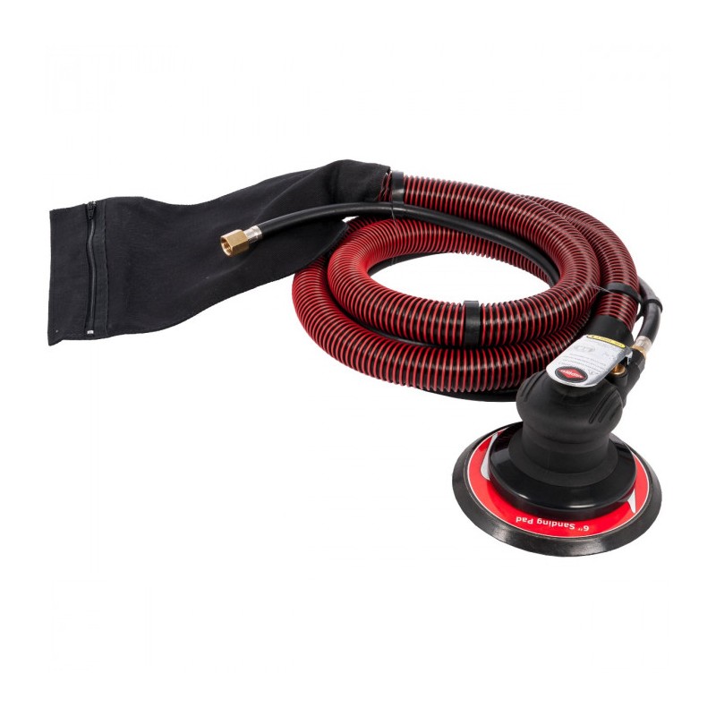 Szlifierka mimośrodowa pneumatyczna 150 mm 1/4" 57 l/min z odsysem