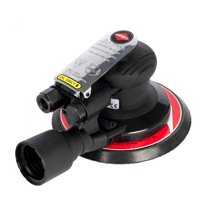 Szlifierka mimośrodowa pneumatyczna 150 mm 1/4" 57 l/min z odsysem