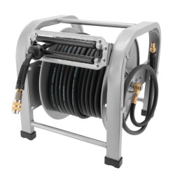 Wąż pneumatyczny na bębnie automatyczny podłogowy 1/4" 30 m 8 x 14 mm 20 bar