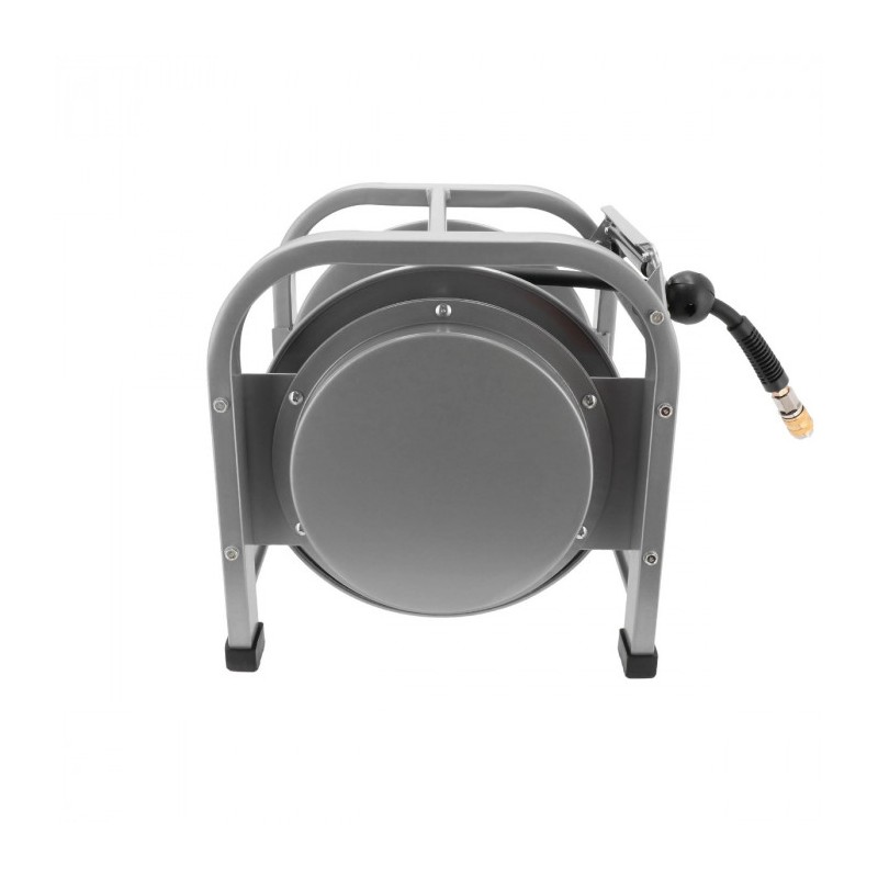 Wąż pneumatyczny na bębnie automatyczny podłogowy 1/4" 30 m 8 x 14 mm 20 bar