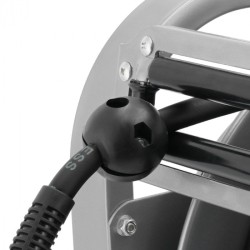 Wąż pneumatyczny na bębnie automatyczny podłogowy 1/4" 30 m 8 x 14 mm 20 bar