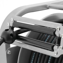 Wąż pneumatyczny na bębnie automatyczny podłogowy 1/4" 30 m 8 x 14 mm 20 bar