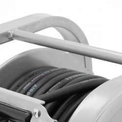 Wąż pneumatyczny na bębnie automatyczny podłogowy 1/4" 30 m 8 x 14 mm 20 bar