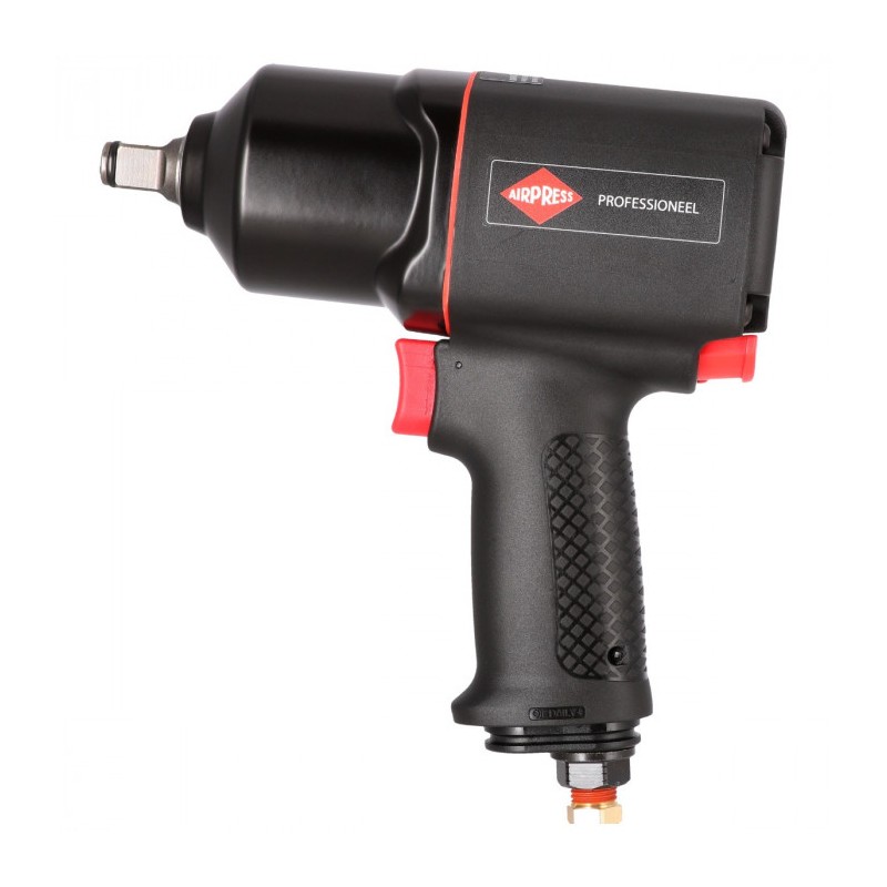 Klucz udarowy pneumatyczny 1/2" 1800 Nm 8000 obr./min 6.2 bar +/- 225 l/min złącze wtykowe