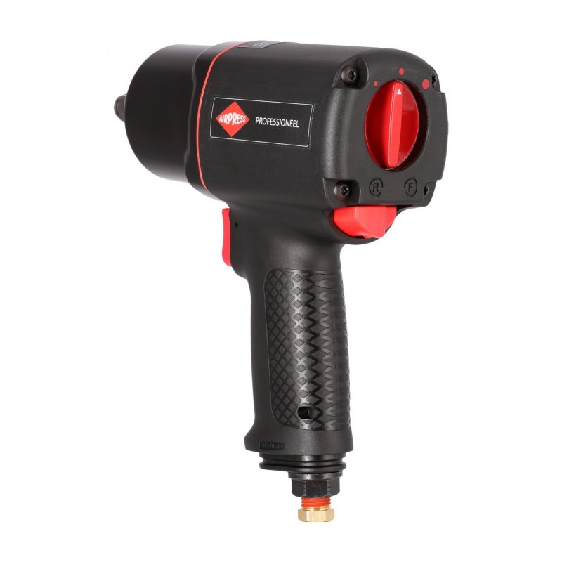 Klucz udarowy pneumatyczny 1/2" 1800 Nm 8000 obr./min 6.2 bar +/- 225 l/min złącze wtykowe