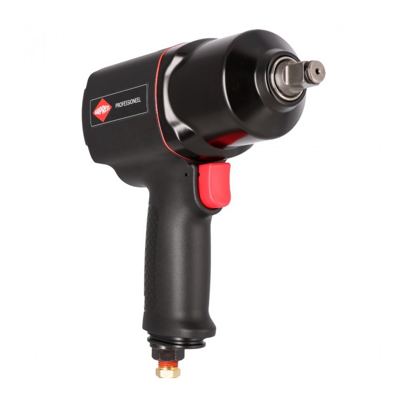 Klucz udarowy pneumatyczny 1/2" 1800 Nm 8000 obr./min 6.2 bar +/- 225 l/min złącze wtykowe