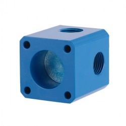 Aluminiowa kostka-rozdzielacz 5 x 1/2"