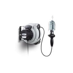 Zwijacz przewodu MAVEL + lampa Rollamp Master Plus 12V+Girolight E27 RN-F