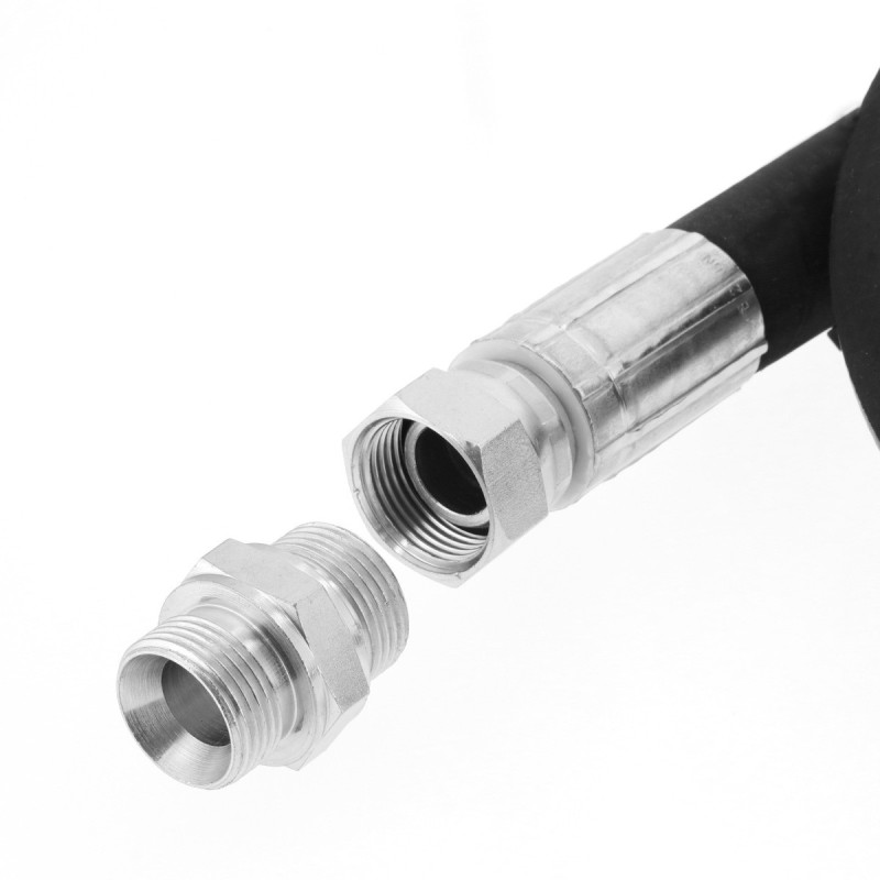 Wąż wysokociśnieniowy 1" 1.5 m max 88 bar EN 853 1SN