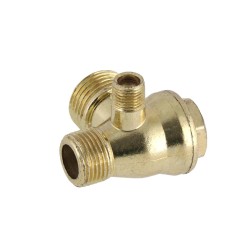 Zawór zwrotny do kompresora 1/2" x 3/8" x 1/8"