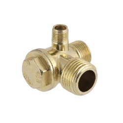 Zawór zwrotny do kompresora 1/2" x 3/8" x 1/8"