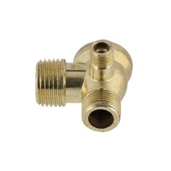 Zawór zwrotny do kompresora 1/2" x 3/8" x 1/8" (do modeli 24l, 50l,100l)